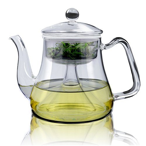 pyrex glass induction tea kettle