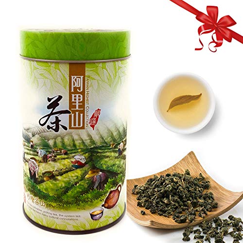 Tepacito Oolong Tea Loose Leaf, Authentic Taiwan Alishan High Mountain ...