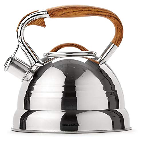 chrome tea kettle